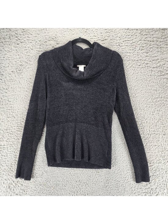 Worthington Sweaters - Worthington Sweater Womens Medium Black Long Sleeve Cowl Neck Pullover